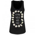 Front - Grindstore Young Wild & Free Ladies Floaty Tank