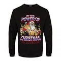 Front - Grindstore Mens By The Power Of Christmas Jumper