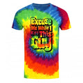 Front - Grindstore Mens Excuse Me While I Kiss This Guy Tie Dye T-Shirt