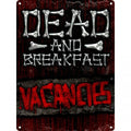 Front - Grindstore Dead And Breakfast Mini Tin Sign