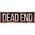 Front - Grindstore Dead End Slim Tin Sign