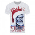 Front - Grindstore Mens Walker In A Winter Wonderland Christmas T-Shirt