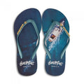 Front - BeachyFeet Womens/Ladies El Oceano Flip Flops