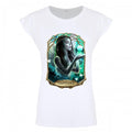 Front - Deadly Tarot Womens/Ladies Obsidian Temperance T-Shirt