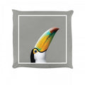Front - Inquisitive Creatures Toucan Filled Cushion