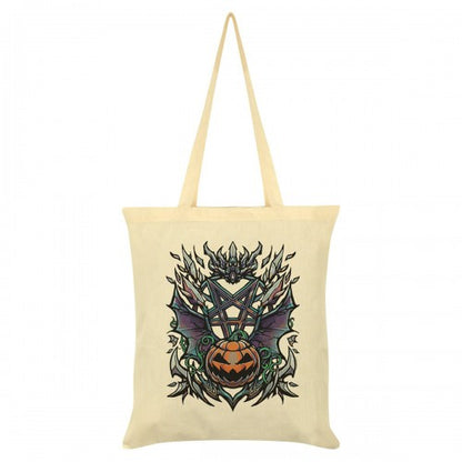 Front - Grindstore Pumpkin Tote Bag