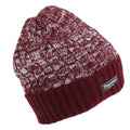 Front - Adults Unisex Thermal Two Tone Winter Beanie Hat