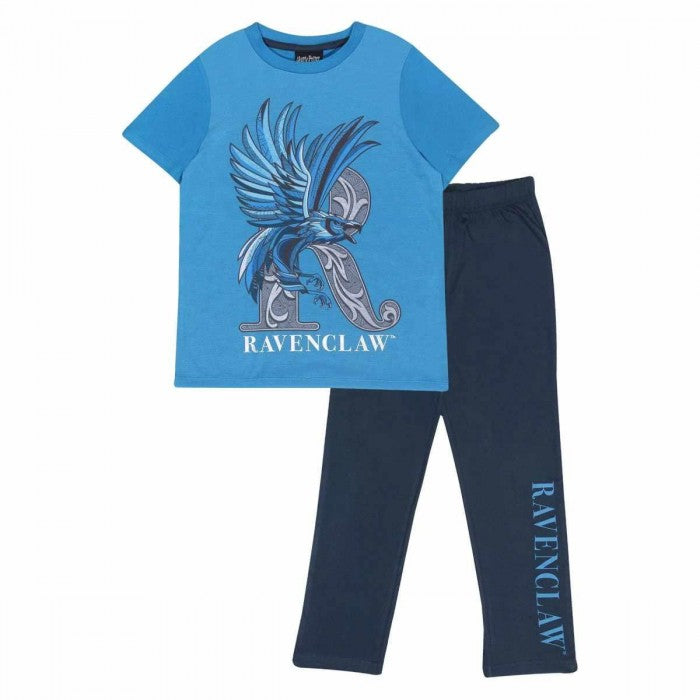 Front - Harry Potter Childrens/Kids Mascot Ravenclaw Pyjama Set