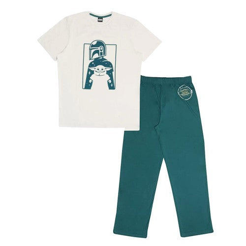 Front - Star Wars: The Mandalorian Unisex Adult Grogu Pyjama Set