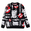 Front - Ghostbusters Unisex Adult Proton Pack Knitted Jumper