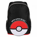 Front - Pokemon Childrens/Kids Catch Em All Pokeball Backpack