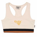 Front - Gola Womens/Ladies Back To Classics Jacquard Crop Top