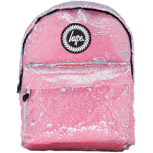 Front - Hype Drumstick Sequin Backpack