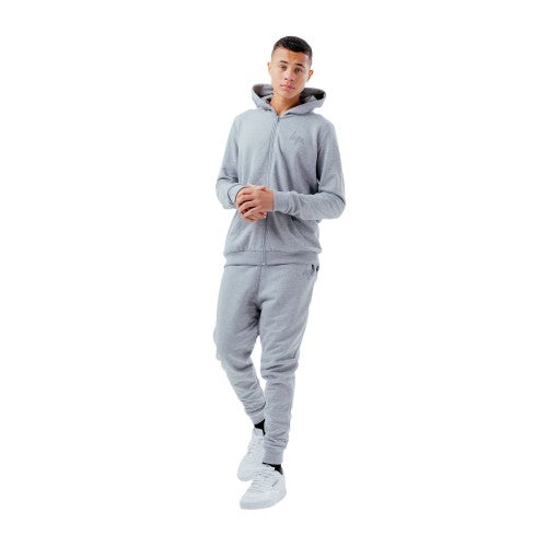 Front - Hype Childrens/Kids Script Marl Tracksuit Set