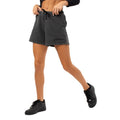 Front - Hype Womens/Ladies Baggy High Waist Jersey Shorts
