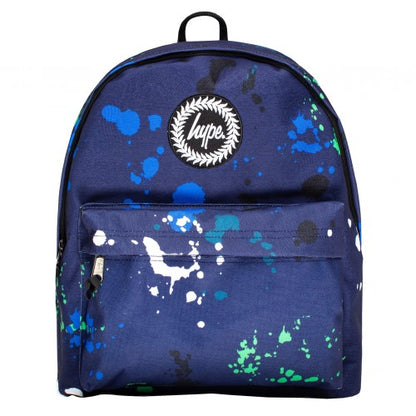 Front - Hype Paint Splatter Backpack