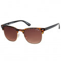 Front - Hype Womens/Ladies Club Low Tortoise Shell Sunglasses