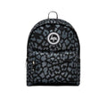 Front - Hype Leopard Print Backpack