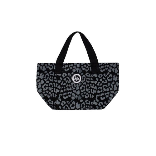 Front - Hype Leopard Print Maxi Tote Bag
