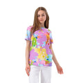 Front - Hype Girls Pastel Camo Care Bears T-Shirt