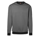 Front - ID Mens Pro Wear Contrast Regular Fitting Sweatshirt