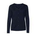 Front - ID Womens/Ladies Fitted Button Up Cardigan