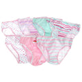 Front - Childrens Girls Cotton Briefs (7 Pairs)