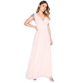 Front - Little Mistress Womens/Ladies Jewel Sleeve Maxi Dress