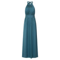 Front - Little Mistress Womens/Ladies Petrol Keyhole Maxi Dress