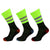 Front - Mens High-Viz Work Socks (3 Pairs)