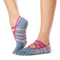 Front - Toesox Womens/Ladies Elle Gypsy Toe Socks