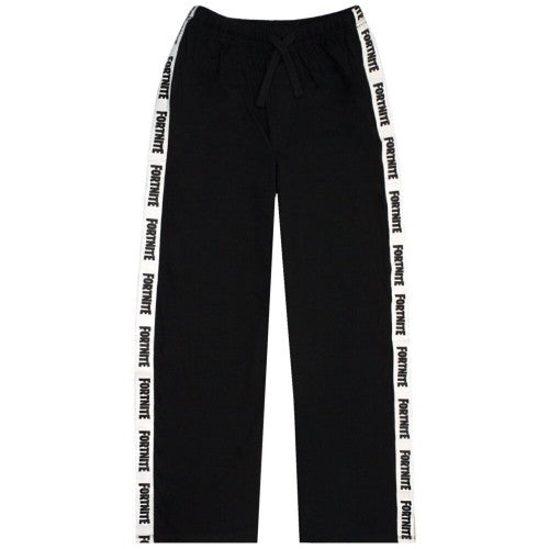 Front - Fortnite Boys Side Stripe Lounge Pants