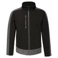 Front - Regatta Mens Contrast 300 Fleece Jacket
