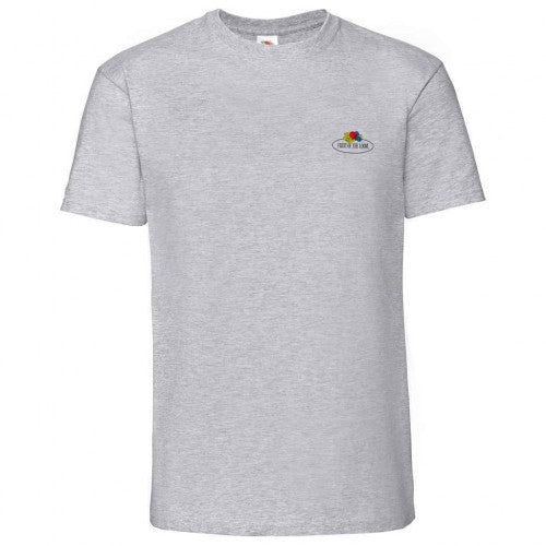 Front - Fruit of the Loom Mens Vintage Small Logo T-Shirt