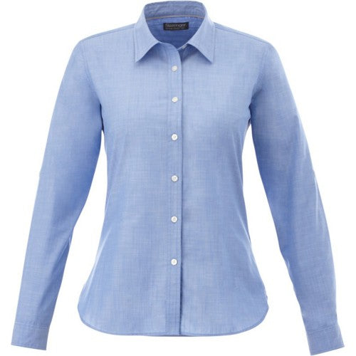 Front - Slazenger Lucky Ladies Long Sleeve Shirt