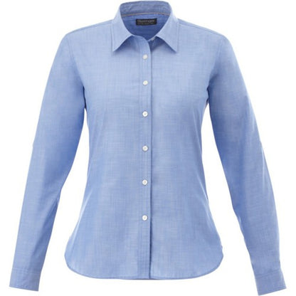 Front - Slazenger Lucky Ladies Long Sleeve Shirt
