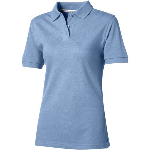 Front - Slazenger Womens/Ladies Forehand Short Sleeve Polo