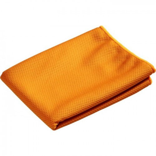 Orange - Back - Bullet Peter Cooling Towel in Pouch