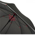 Red - Back - Bullet Felice Auto Open Windproof Reflective Umbrella