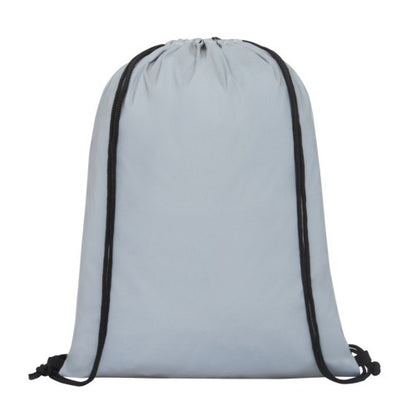 Front - Bullet Horizon Reflective Drawstring Bag