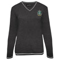 Front - Harry Potter Womens/Ladies Slytherin House Knitted Jumper