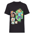 Front - Minecraft Childrens/Kids Steve And Friends T-Shirt