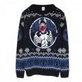 Front - Venom Womens/Ladies Knitted Christmas Jumper