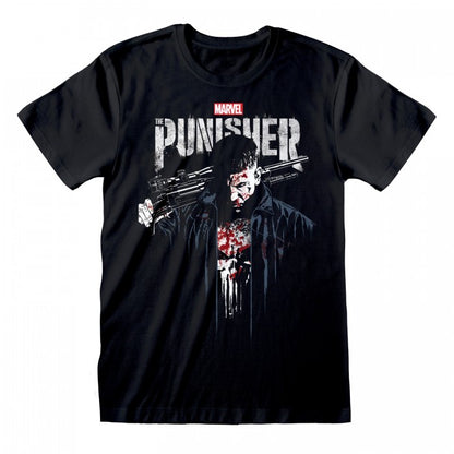 Front - The Punisher Womens/Ladies Frank Castle Boyfriend T-Shirt