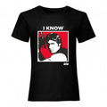 Front - Star Wars Womens/Ladies I Know Han Solo Boyfriend T-Shirt