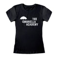 Front - The Umbrella Academy Womens/Ladies Logo Fitted T-Shirt