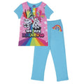 Front - Trolls Girls We Are Rainbow Poppy Pyjama Set