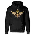 Front - Zelda Mens Hyrule Logo Pullover Hoodie