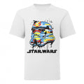 Front - Star Wars Boys Camo Stormtrooper Helmet T-Shirt