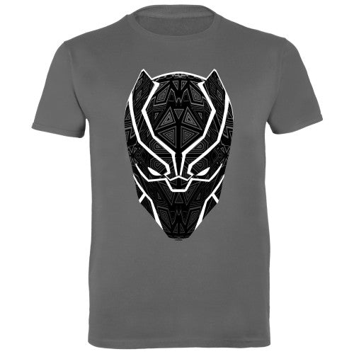 Front - Black Panther Womens/Ladies T´Challa Mask Boyfriend T-Shirt